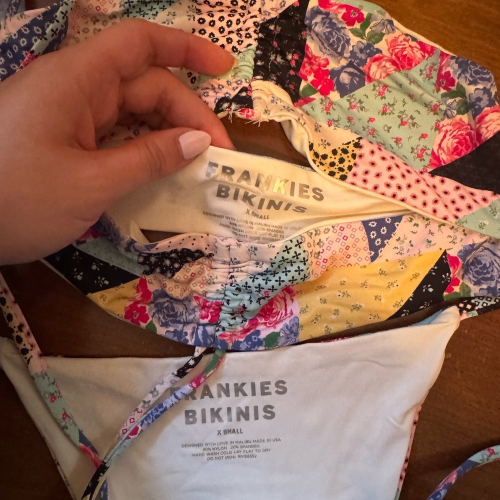 Frankie’s Bikinis Patchwork Bikini Set - image 5